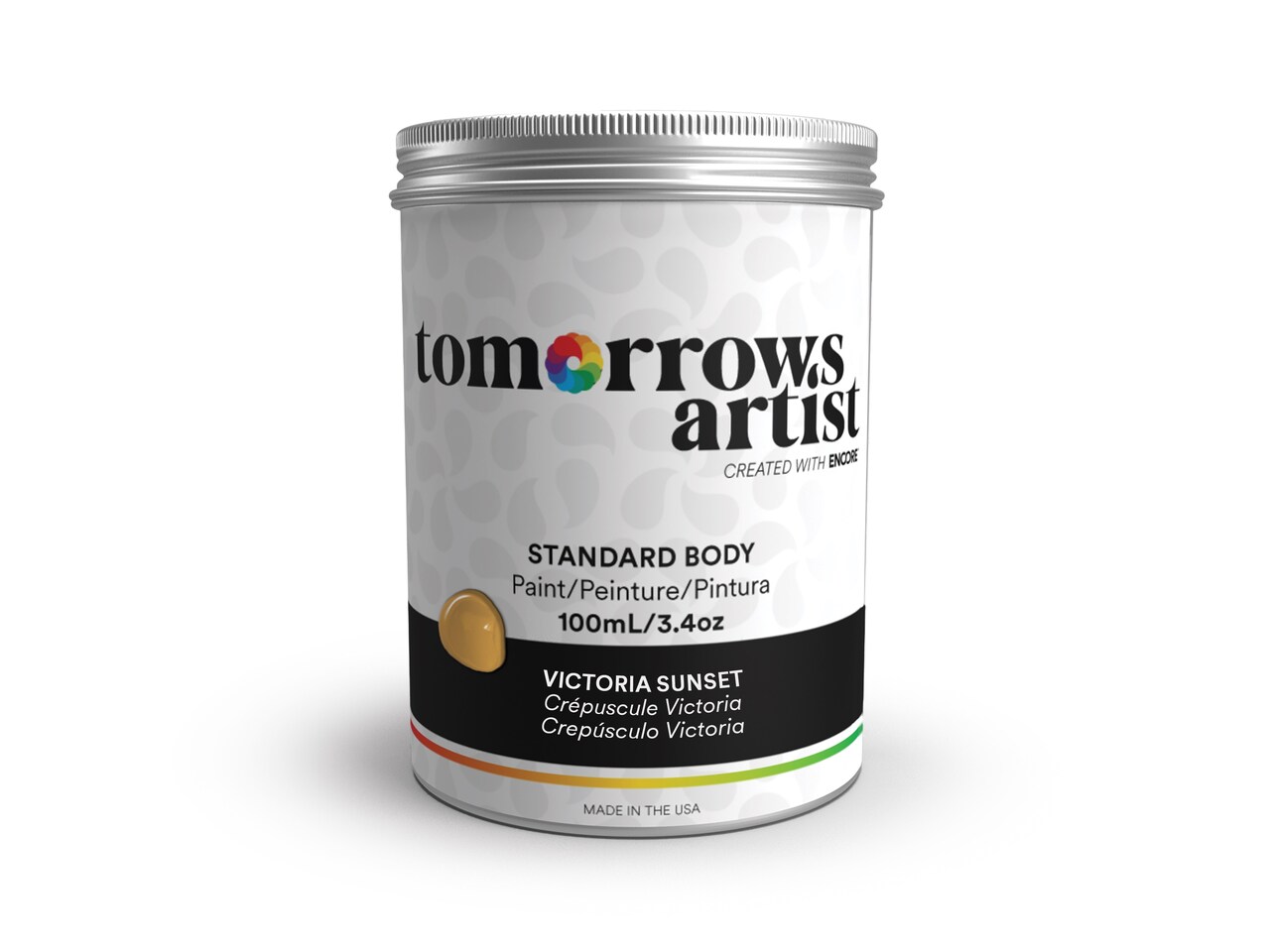 Tomorrows Artist: Standard Body Eco-Friendly Sustainable Acrylic Art Paint 100ml/3.38oz, 250ml/8.45oz, 500ml/16.91oz, 1000ml/33.81oz